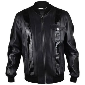 Philipp Plein Sport Cazadora de cuero - para hombre