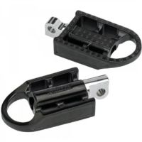 estriberas harley-davidson biltwell mushman negro par
