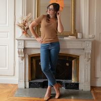 celeste blusa erable para mujer