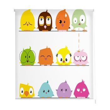 Estoralis - Estor Enrollable Translucido | Estampado Infantil | 150 X 180 Cm (ancho/alto) Tamaño Tela 147 X 175 Cm | I-3044 Unico