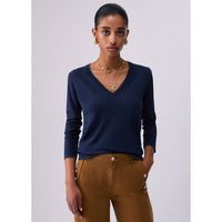 liu jo jersey punto con escote de pico para mujer