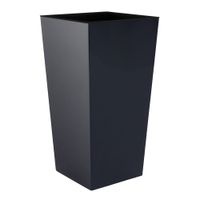 maceta alta en plastico antracita de 195x195x375cm