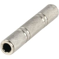 goobay adaptador audio estereo jack 635mm hembrahembra