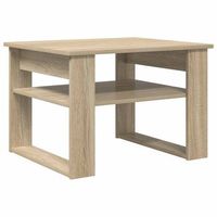 mesa de cafe roble sonoma 64 x 54 x 44 cm madera de ingenieria vidaxl