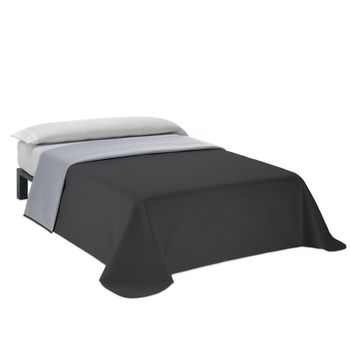 VALENTIA HOME Colcha Bouti Reversible Bicolor Rombo | Cama 90/105/135/150/180 CM | Ideal Todas Estaciones