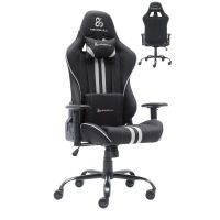 newskill kitsune v2 silla gaming tela transpirable estructura acero negro-gris