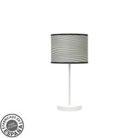 sobremesa moda 1xe14 blancosurco gris 42x17x17cm