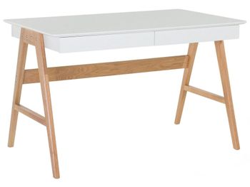 Escritorio  120 cm 70 cm con cajones blanco