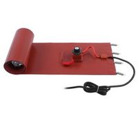 cinto calentador para tambores de aceite de 200l - bloque de calentamiento de silicona con resorte elastico y termostato tomillo de 220v ue