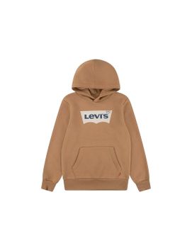Sudadera Levis Batwing Screenprint Hoodie Niño Marrón