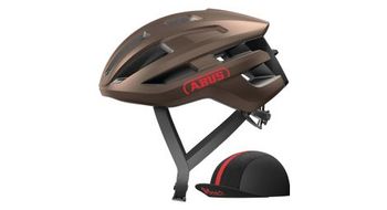 Casco abus powerdome ace cobre   bronce metalizado