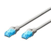 digitus cable de red rj45 uutp cobre cat5e 1m gris