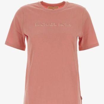 MICHAEL Michael Kors Tops y Camisetas Mt6528597j Mk Shdw Embssed Logo Tee para mujer