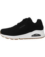de skechers skechers uno atand on air 73690-blk zapatillas casual negras negro