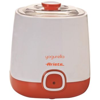 ARIETE YOGURTERA PARA YOGURT CLASICO Y GRIEGO NARANJA 621/1  Digital para Yogurt Casero, Yogurt Griego y Natural
