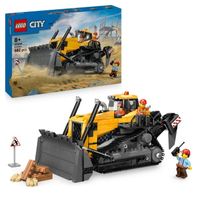 lego city buldocer amarillo juguete de construccion 8 anos - 60466