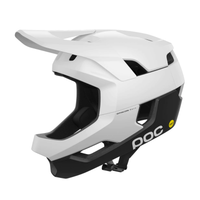 casco poc otocon race mips blanco negro talla s
