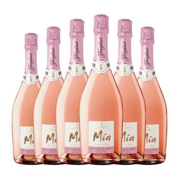 Freixenet Mía Sparkling Moscato Rosé Dulce Penedès 75 Cl 7% Vol. (pack De 6 Unidades)