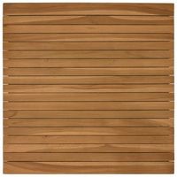 encimera 70 x 70 x 35 cm cuadrado madera de teca maciza vidaxl