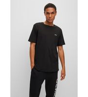 hugo para hombre 50466158 camiseta dero negro l casual algodon manga corta sostenible