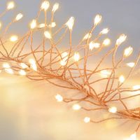 288 large led ultrabright garland - warm white