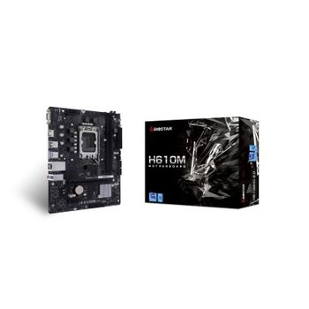 Placa Base Biostar H610MHC 2.0 H610 LGA1700 DDR4 Micro ATX Gigabit Ethernet M.2