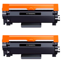 brother 2 toners tn2410tn-2420 toner compatible con brother tn2420 mfc-l2710dw l2712dn l2712dw l2730dw l2732dw l2735dw