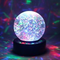 3quot light up glitter ball
