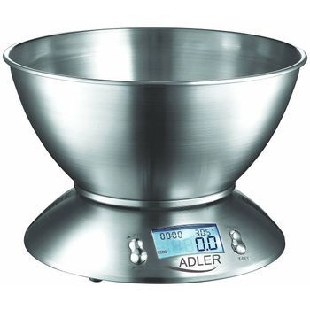 Báscula De Cocina Adler Ad 3134 Azul 5 Kg