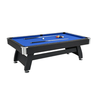 mesa de billar americana con retorno automatico de bolas