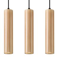 lampara de techo madera natural madera alt 90 cm