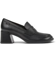 camper para mujer k201798-001 zapatos de piel kora negro 38 3 a 5cm casual