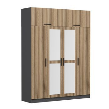 Armario Kale-5301 Dore 180x255x52 Cm