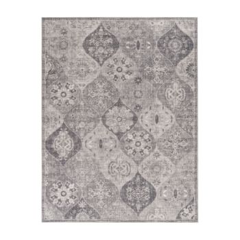 Alfombra lavable Sami gris  200x280 cm