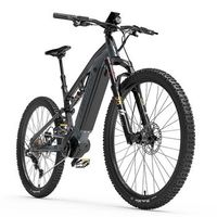 bicicleta de montana electrica lankeleisi gt800 con motor de traccion media y bateria de 48 v 20 ah