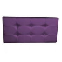 cabecero cama polipiel moderno 18070 cm texas botones morado