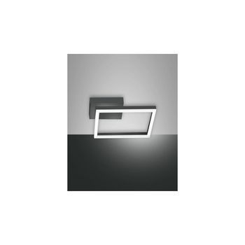 Lámpara De Techo Led Moderna Bard 22w Antracita 3394-21-282 Fabas Luce