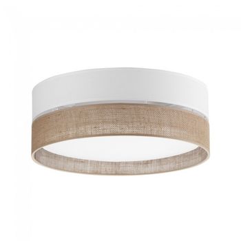 Plafón de techo blancolino (4 luces)
