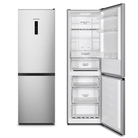 frigorifico combi edesa efc-1833 nf ex nofrost d alto 185 cm ancho 60 cm inox