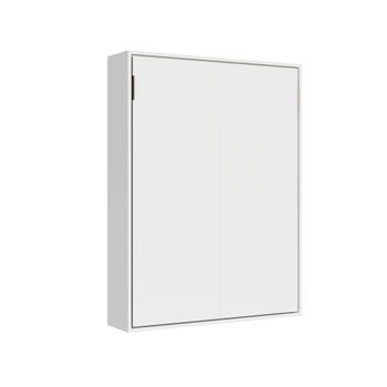 Cama Francesa Vertical Con Cama Abatible Versia 140 Blanco
