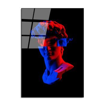 Pintura Vidrio Templado Uv-205 Multicolor 70x100 Cm