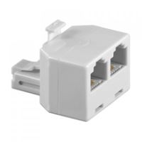 goobay bifurcador rj11 para telefonia blanco