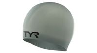 gorro de natacion de silicona tyr gris