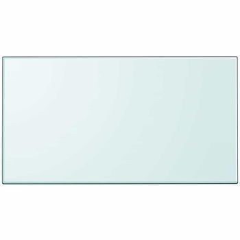 Tablero De Mesa De Cristal Templado Cuadrado 1200x650 Mm Vidaxl