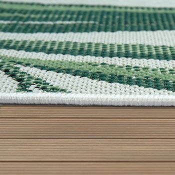 Alfombras de interior y exterior Ostenza verde 120 cm redondo