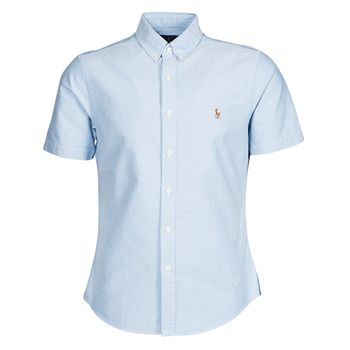 Polo Ralph Lauren Camisa manga corta CAMISA AJUSTADA SLIM FIT EN OXFORD LISO para hombre