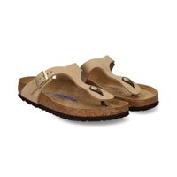 birkenstock sandalias planas mujer - beige talla 40r