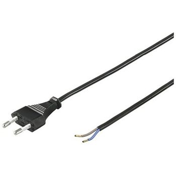 Goobay Cable Alimentación Tipo C CEE7 a Bornes 2x0.75mm 1.5m Negro