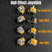 reemplazo de joystick de efecto hall modulo de sensor de palo analogico 3d para ps4 ps5 switch pro xbox one reparacion de controlador 2 uds