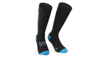 Calcetines assos ultraz fugu unisex negro azul